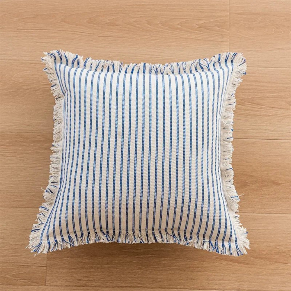 Scandi-Style Cushion Cover Blue