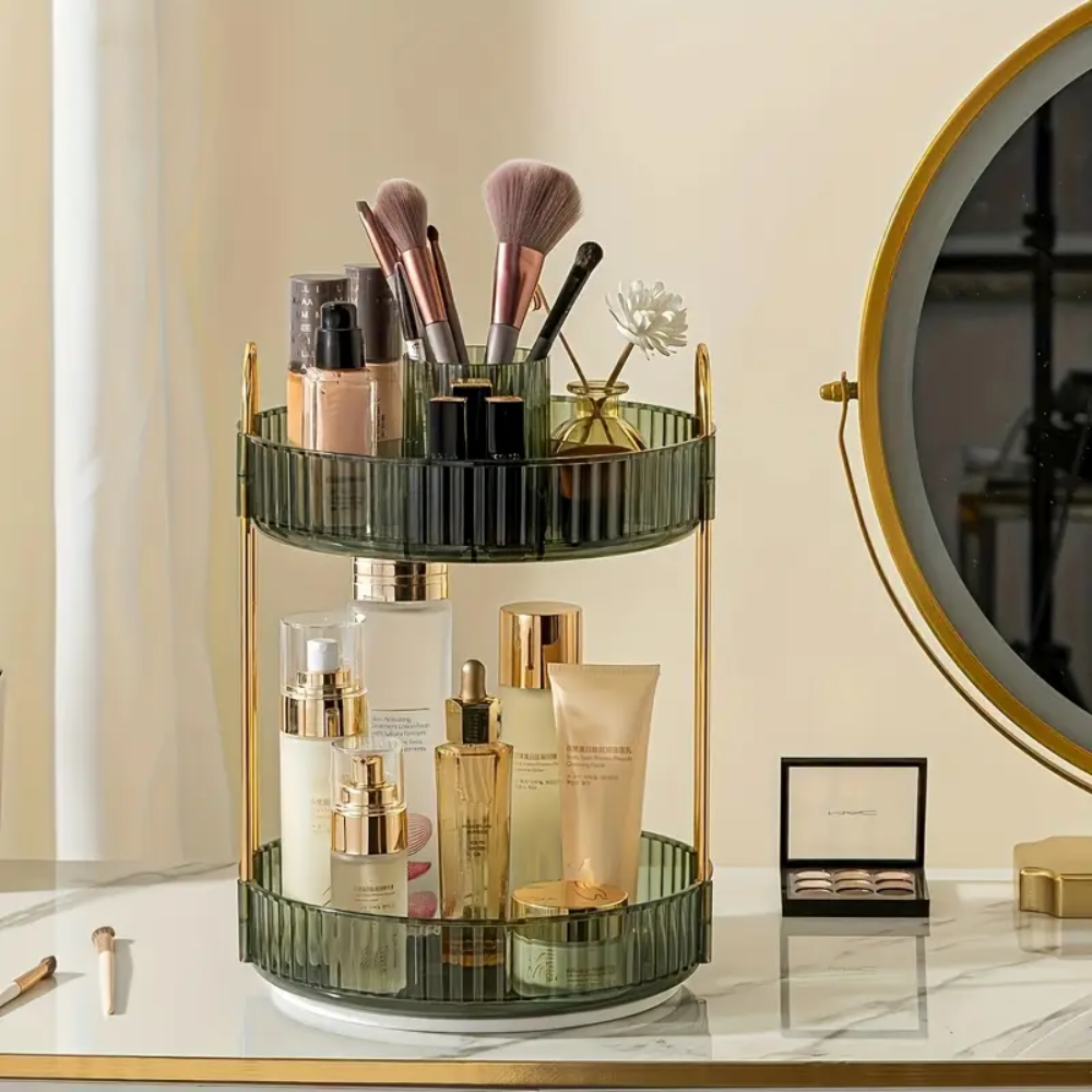 Rotating Cosmetics Organizer (BLACKLIST)