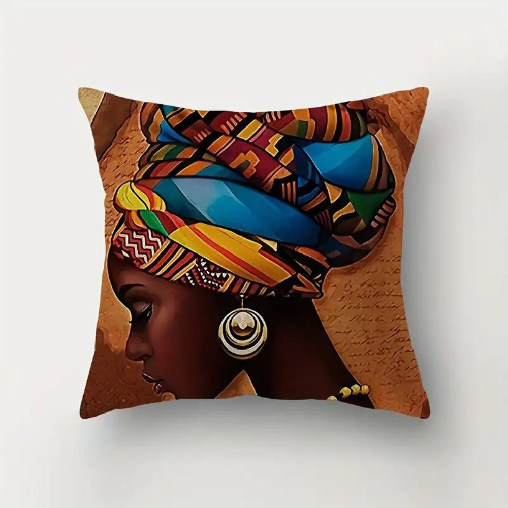 African Women Cushion Cover Heritage