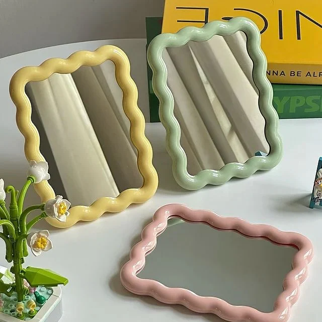 Pastel Wavy Mirror