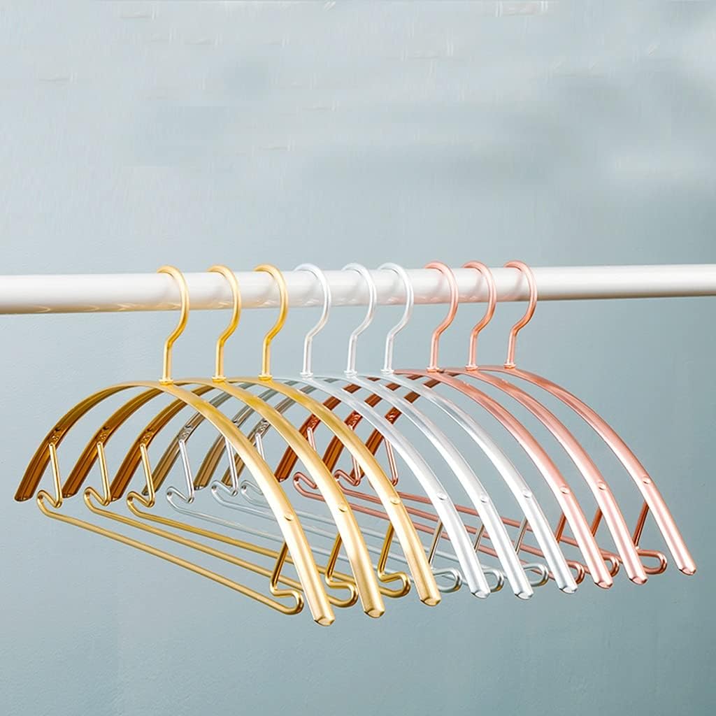 Arched Aluminum Clothes Hangers