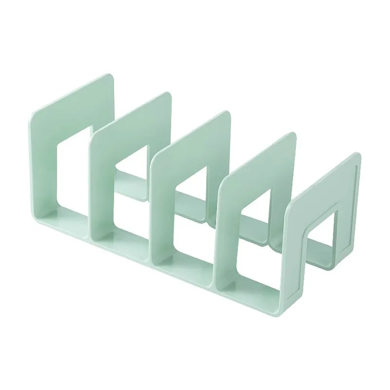 4 Grids Book Organizer Green