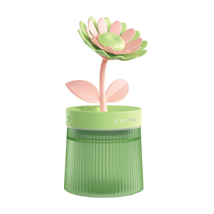 Aesthetic Flower Humidifier Green