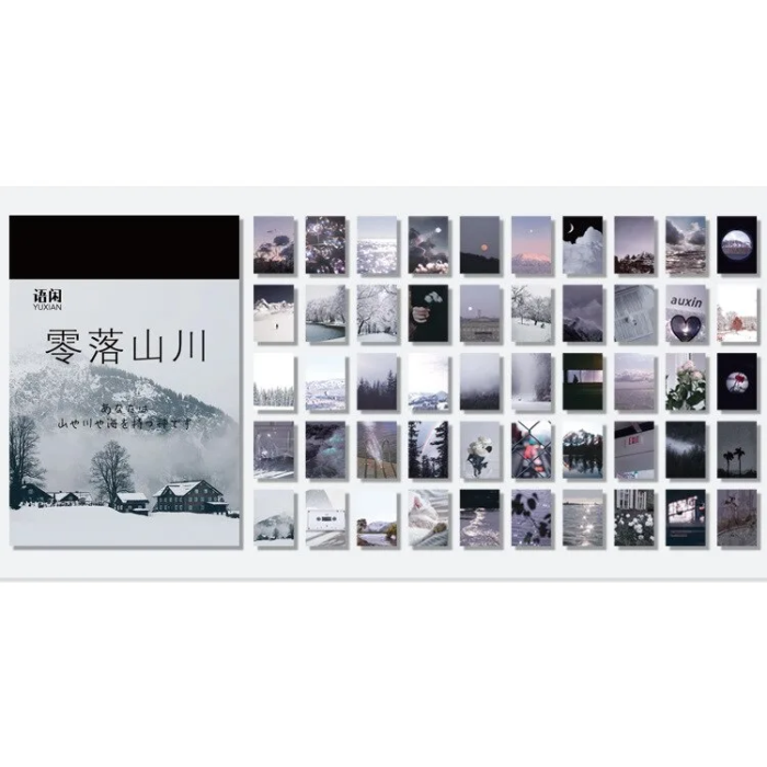 Aesthetic Journal Stickers Gray