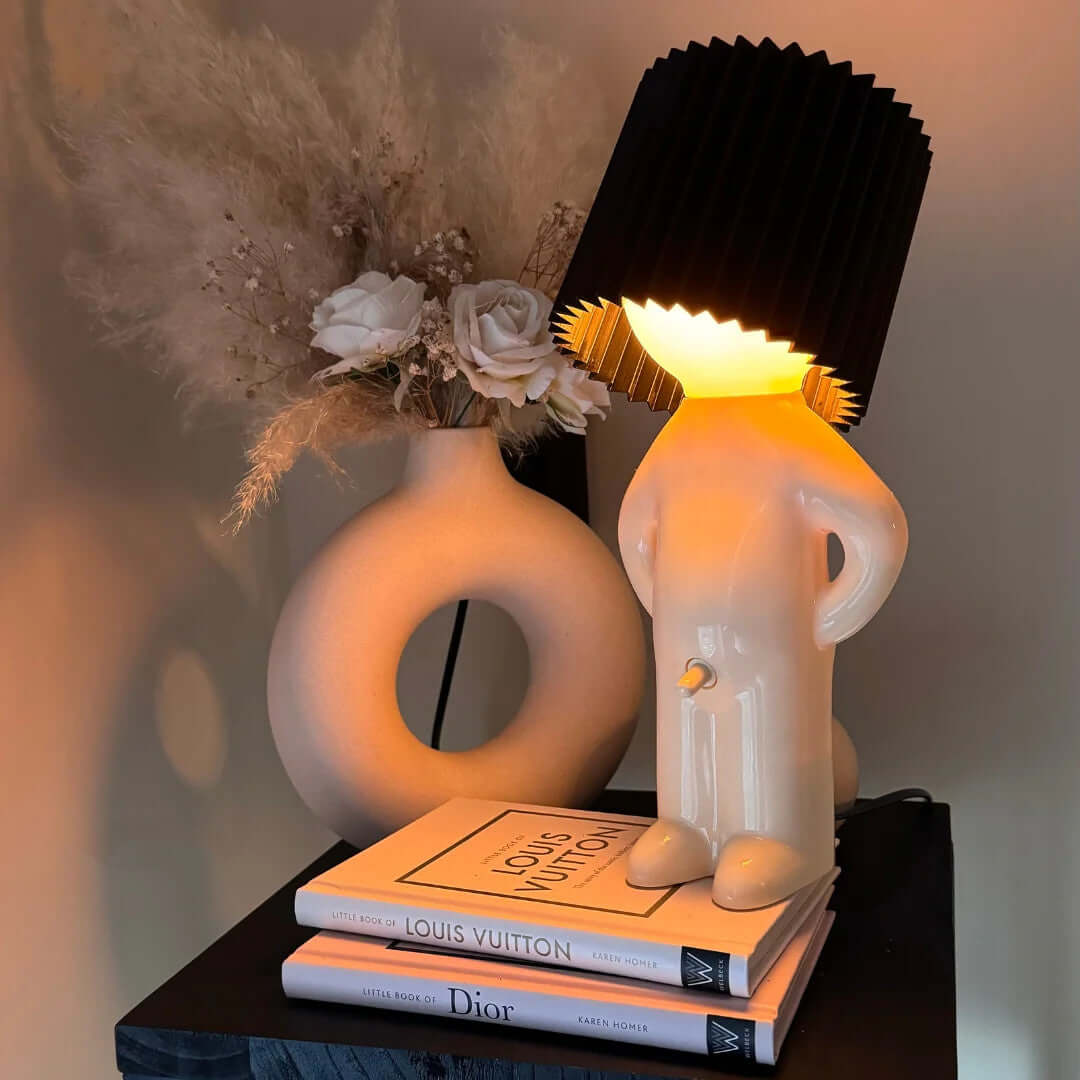 Modest Mike™ - Naughty Night Lamp Black