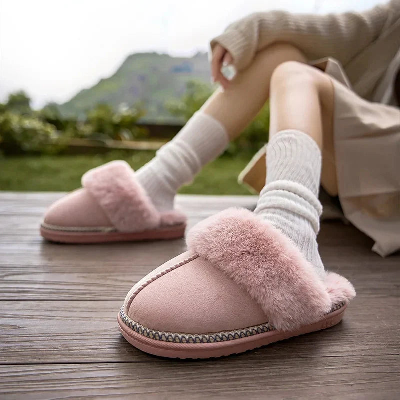 Women's Faux Fur Winter Slippers