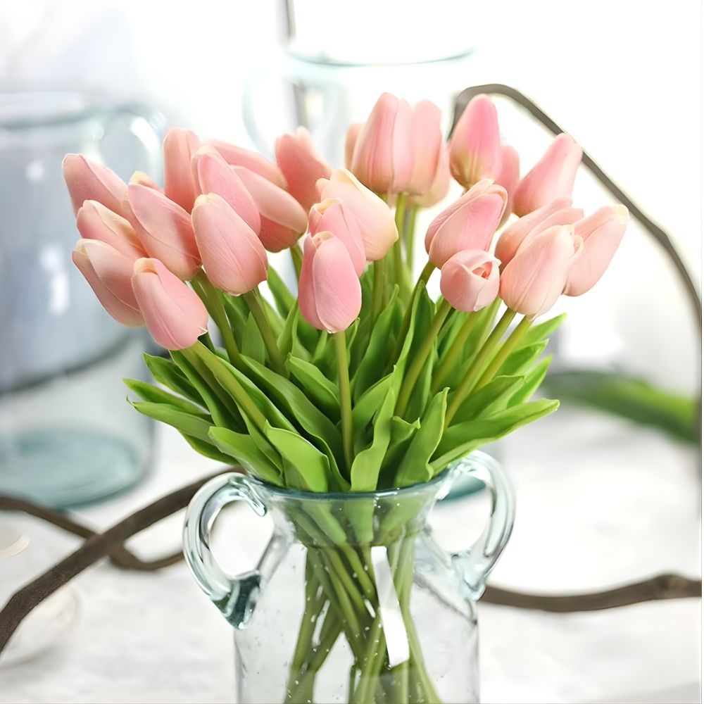Tulia™ | Realistic Tulips Pink