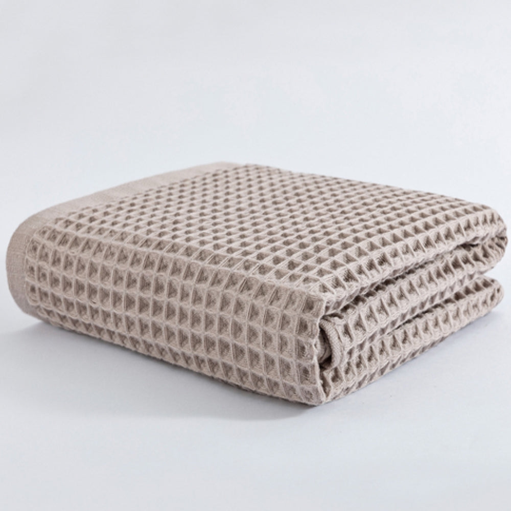 Soft Waffle Bliss Towel Muddy 27.5"x55"