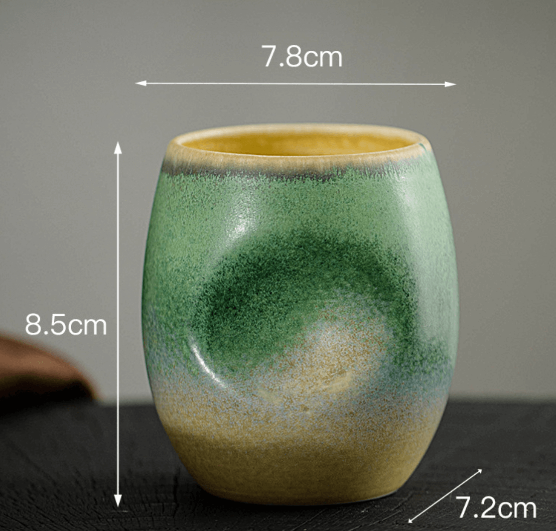 Ceramic Coffee Cup - Espresso Mug with Natural Glaze