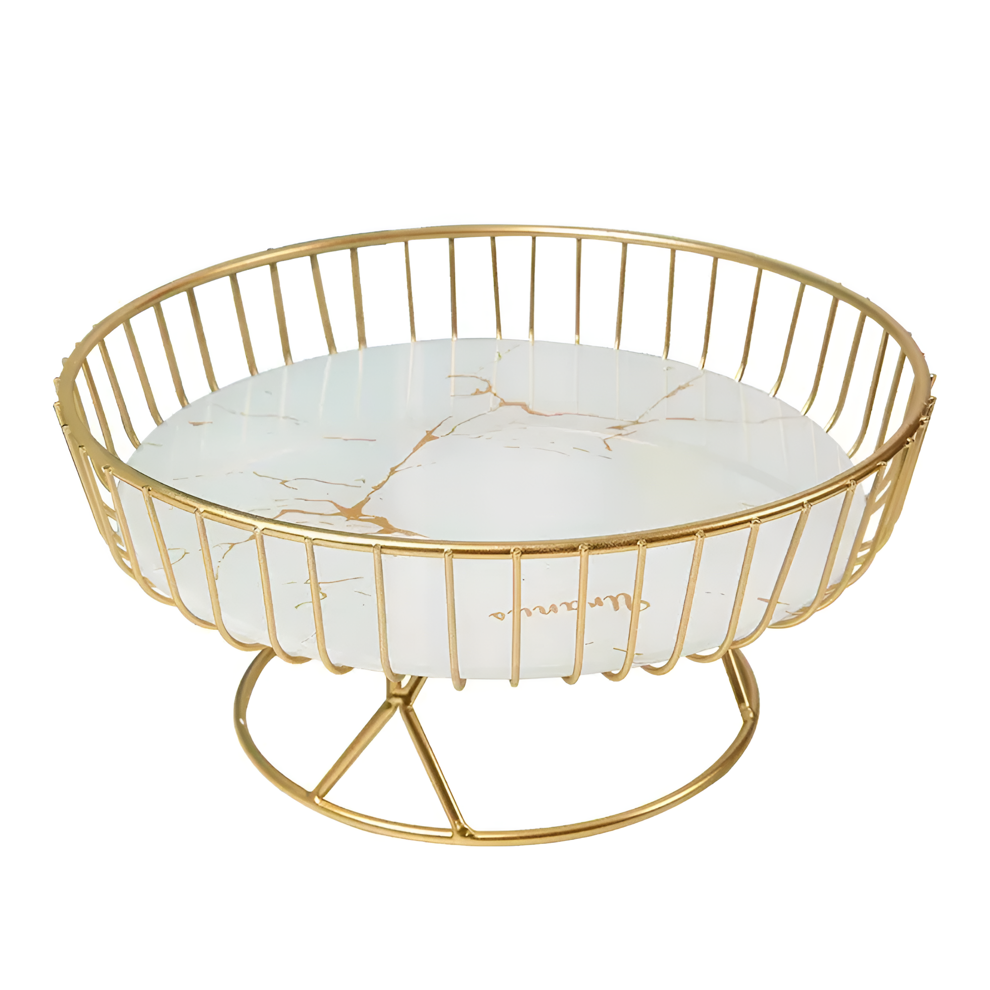 Luxury Ceramic Marble Serving Tray Black