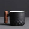 Espresso Cup with Bamboo Handle - Japanese-Inspired