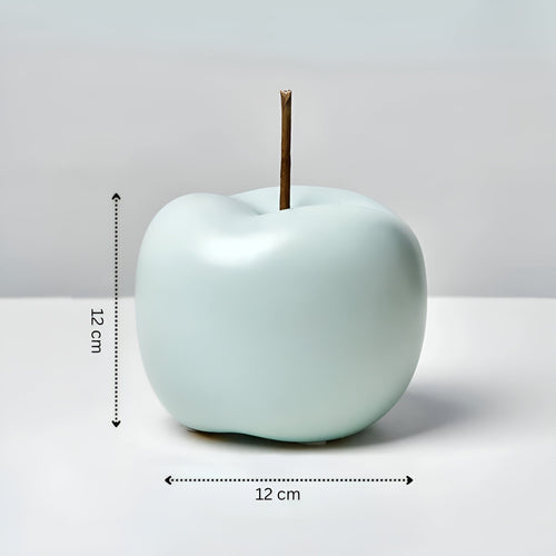 Apple Ceramic Ornaments Mint 4.7"x4.7"