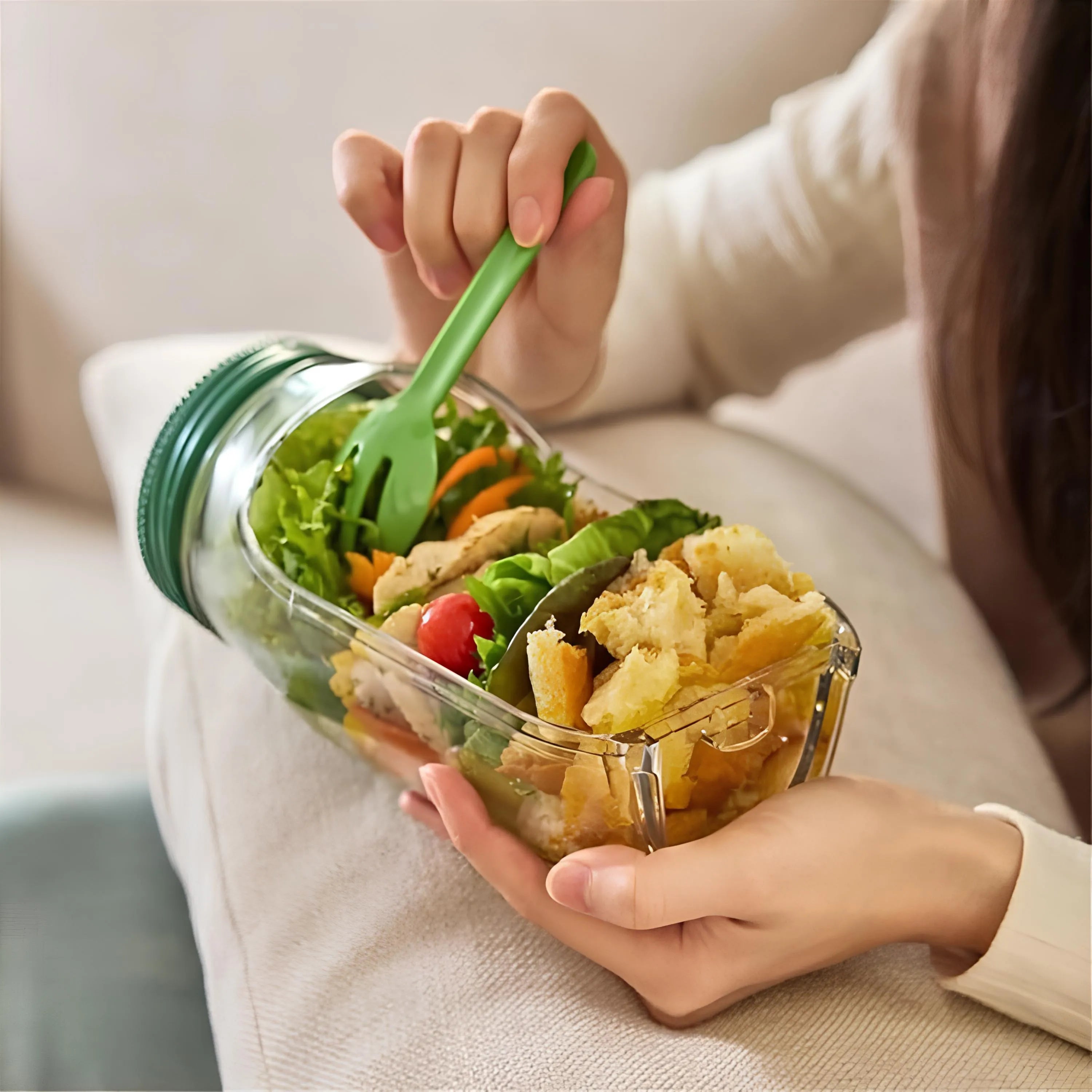 Salad Shaker Jar