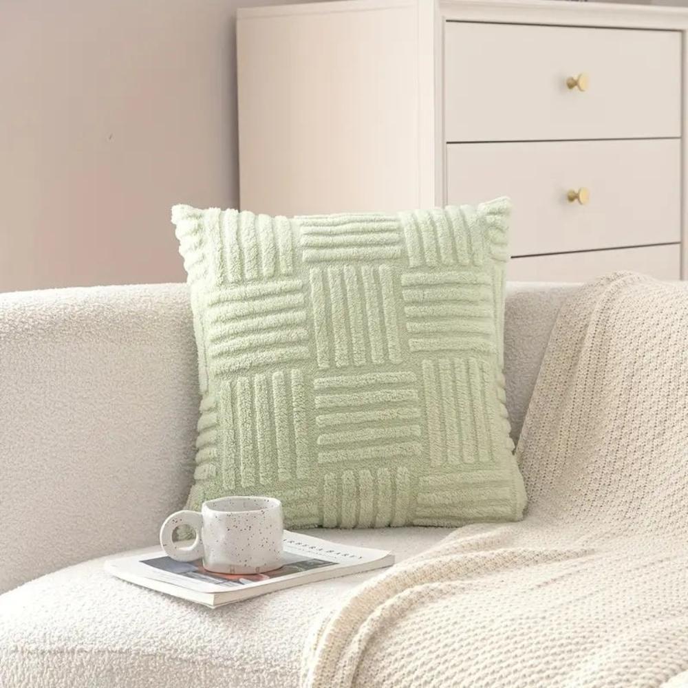 Cloud Soft Cushion Cover Green 12"x20"