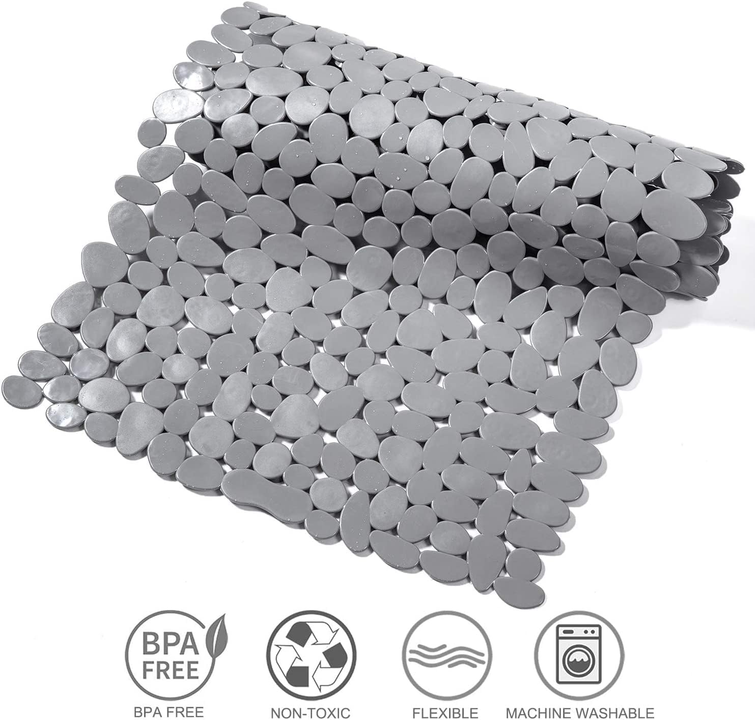 BPA Free Pebble Bath Mat