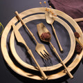 Monza Gold Flatware Set – 18/10 Steel