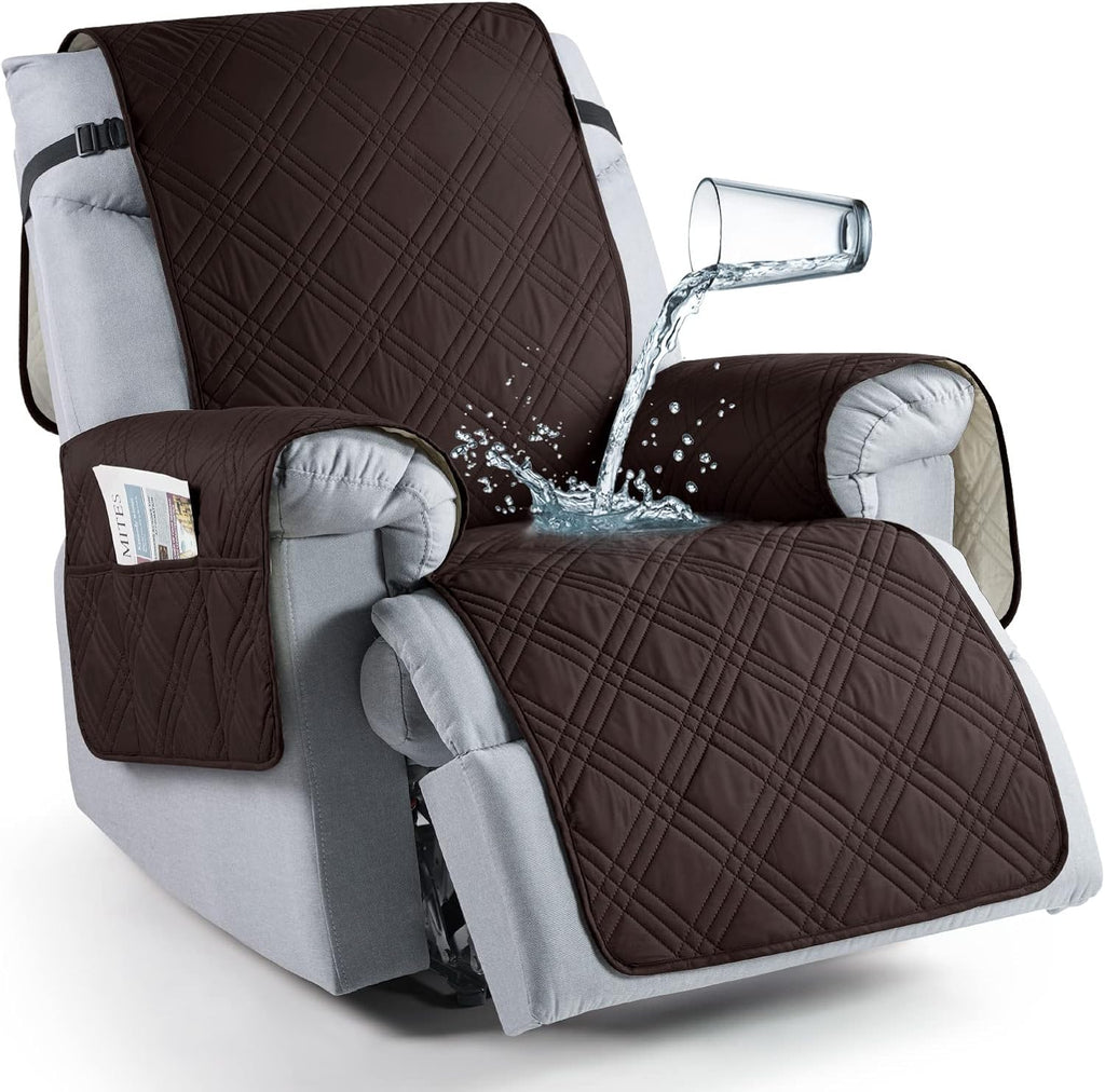 Waterproof Recliner Slipcover - Non Slip & Pet Friendly