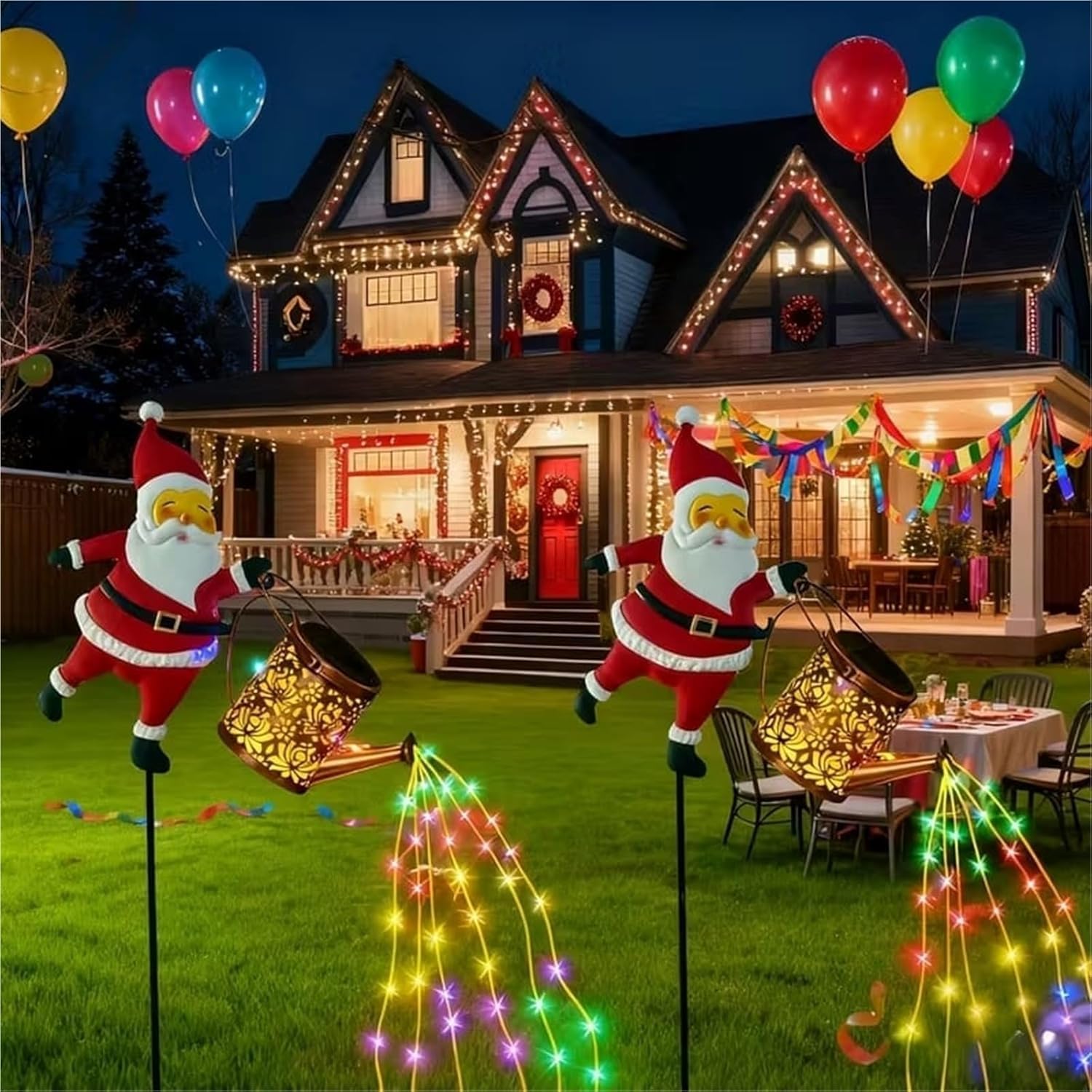 SantaSprinkle™ - Solar Kettle Lights