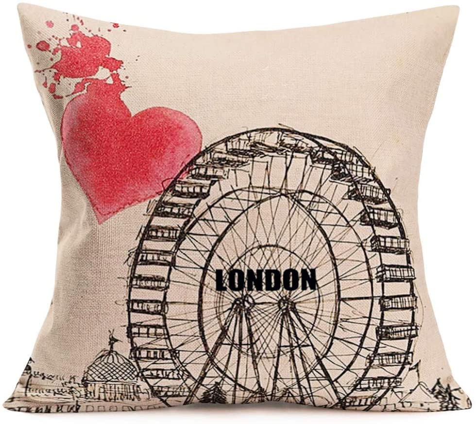 Landmark Cushion Covers London Eye