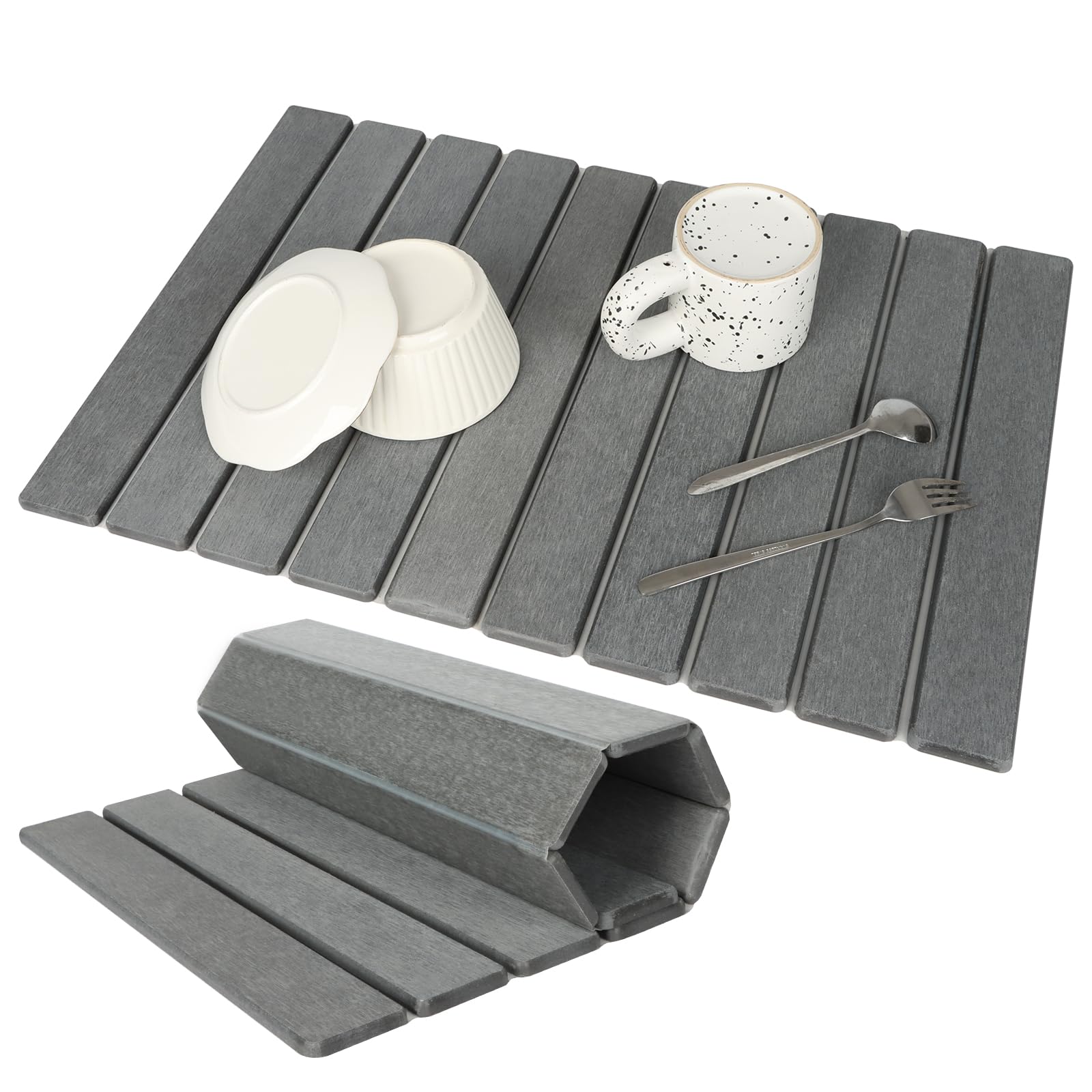 The InstaDry Stone Mat - Limited Time Offer Dark Gray