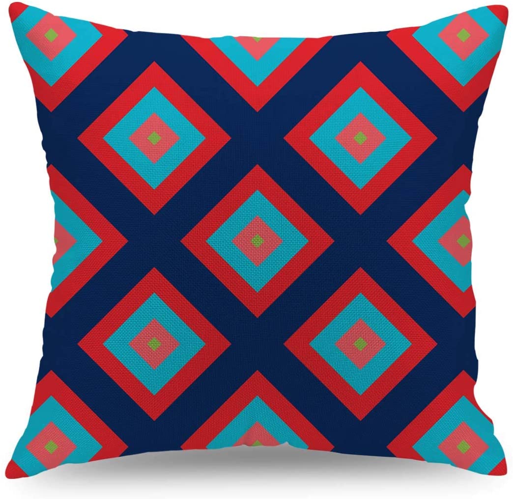 Vivid Cushion Covers Diamonds