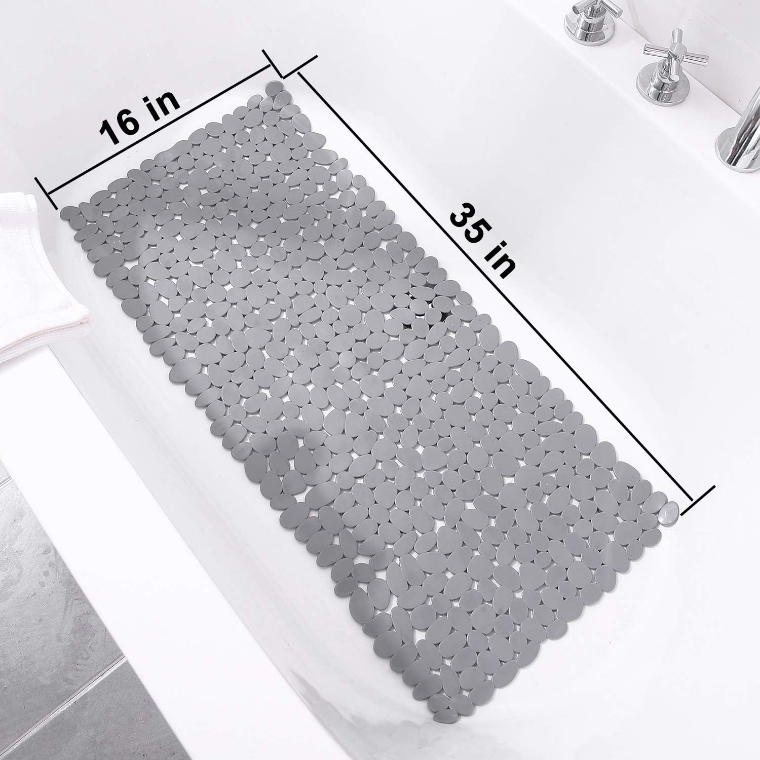 BPA Free Pebble Bath Mat