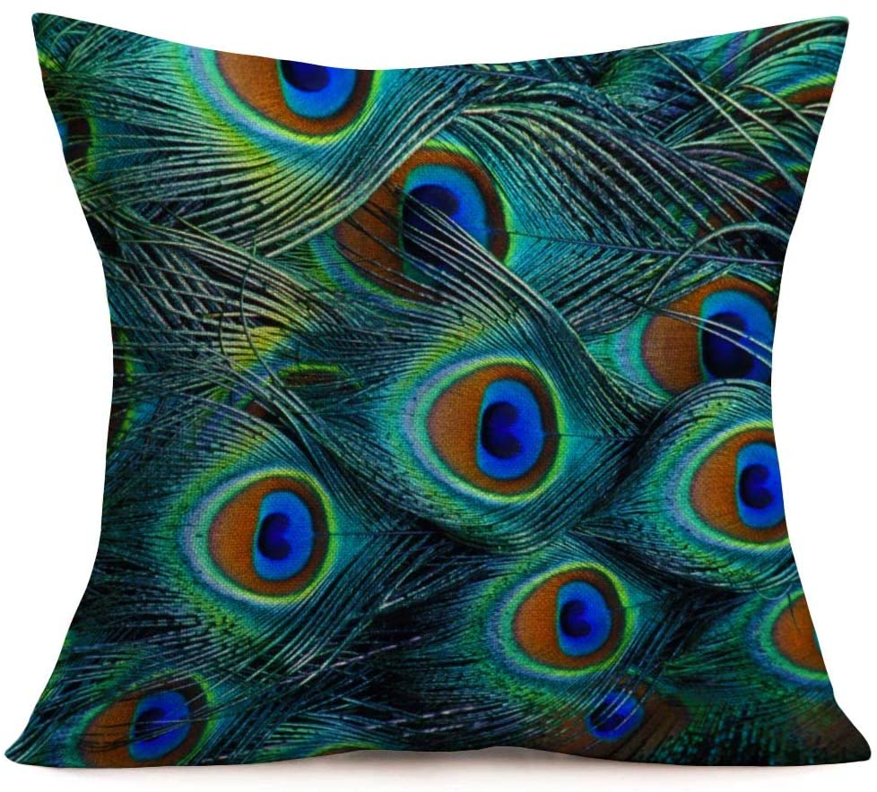 Peacock Cushion Covers Numerous