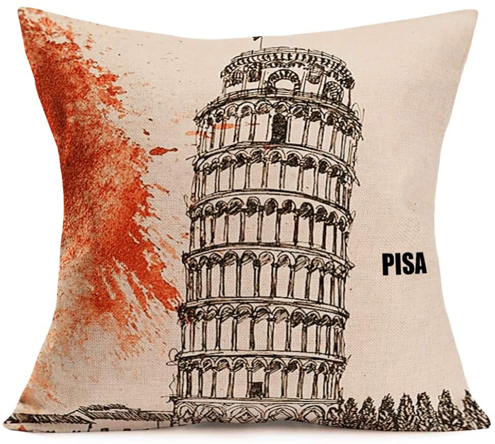 Landmark Cushion Covers Pisa