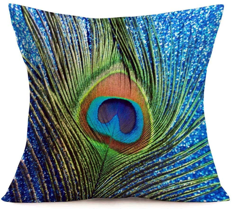 Peacock Cushion Covers Single