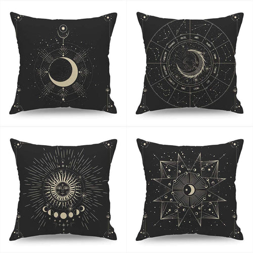 Bohemian Mandala Cushion Covers 4 Pack Bundle (Save More)