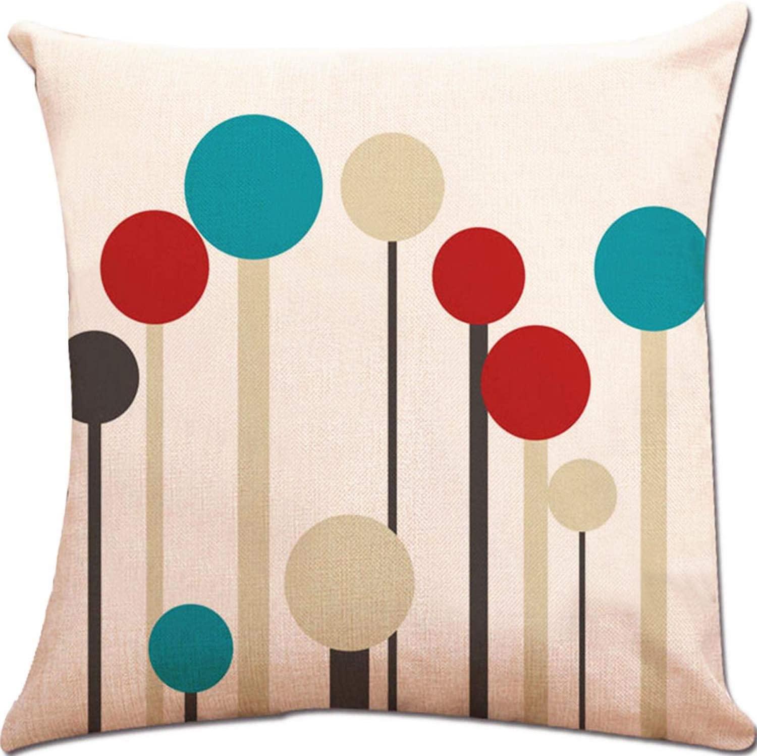 Colorful Geometric Cushion Covers Lollipop