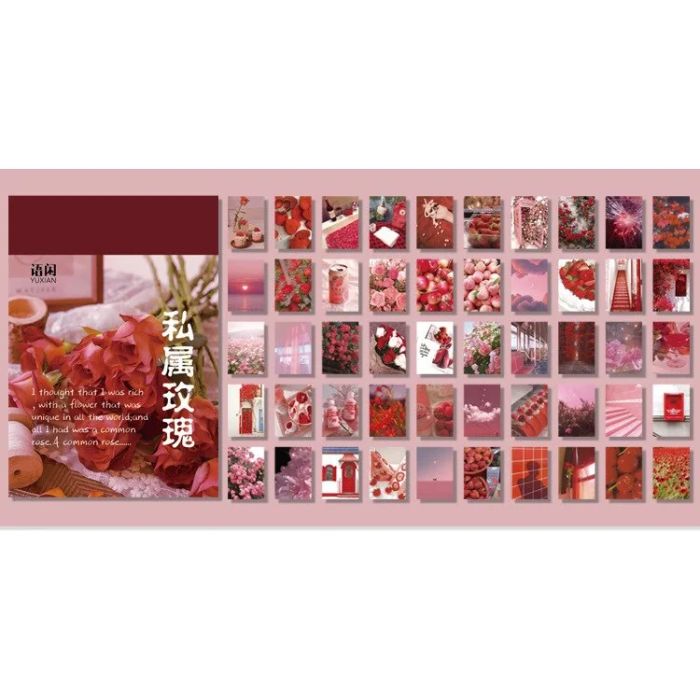 Aesthetic Journal Stickers Pink