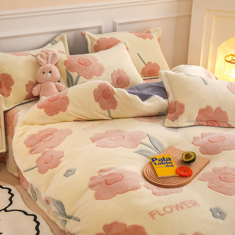 Aesthetic Fluffy Duvet Cover B