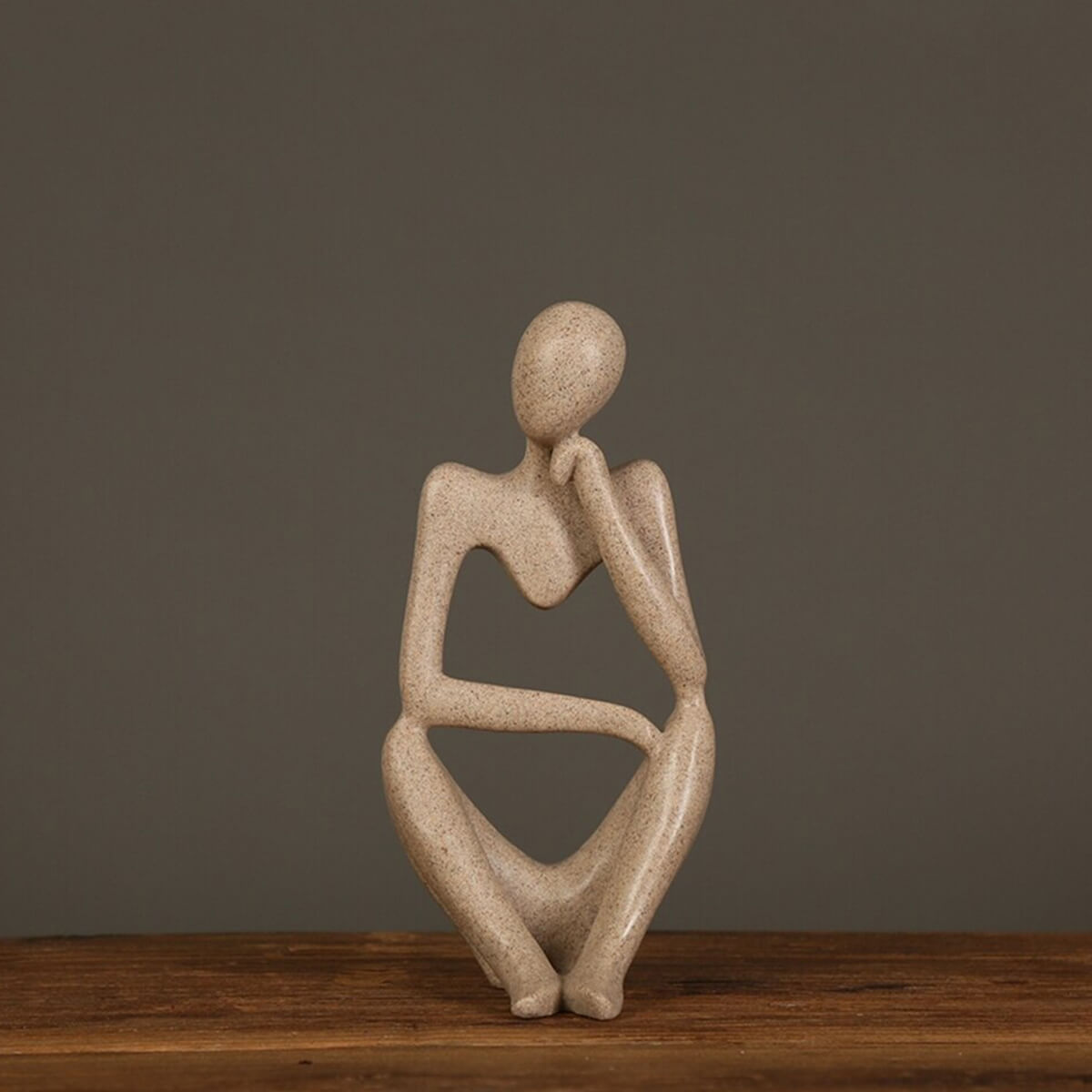 Abstract Thinker Desk Decor Reasoning