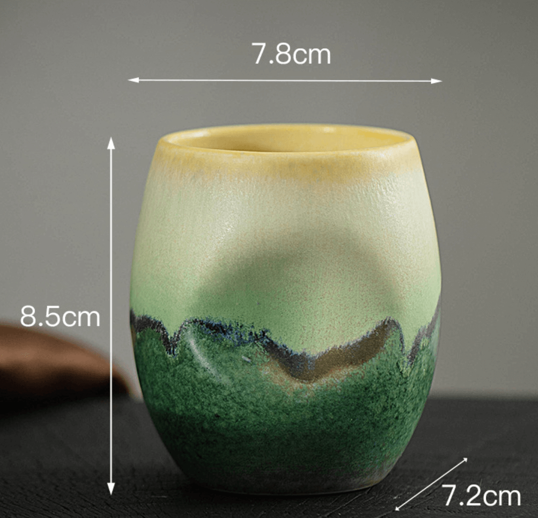 Ceramic Coffee Cup - Espresso Mug with Natural Glaze