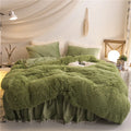 Velvet Duvet Cover - 4 Piece Bedding Set