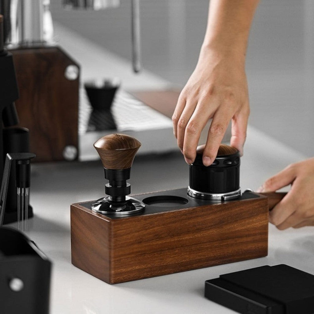 Valdino Walnut Tamping Station