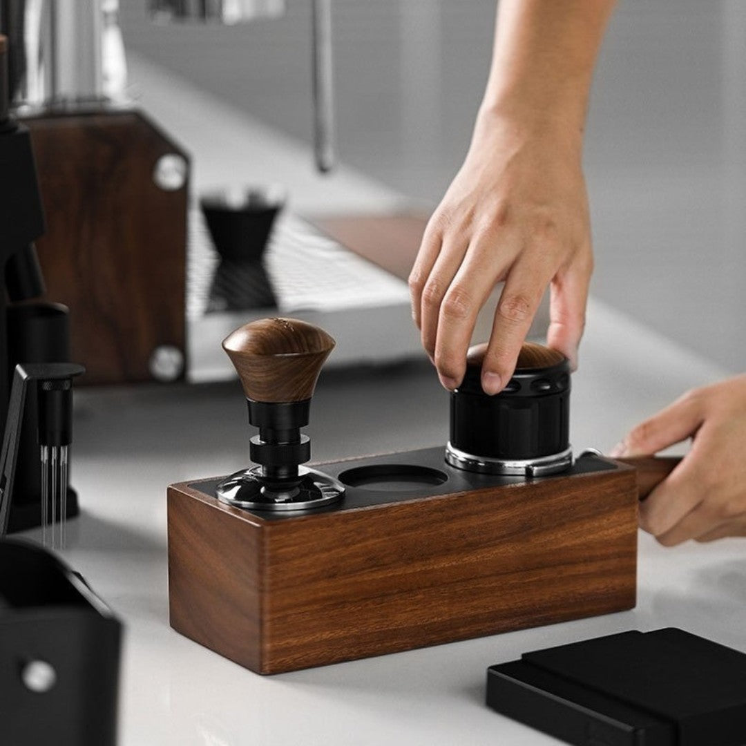 Valdino Walnut Tamping Station