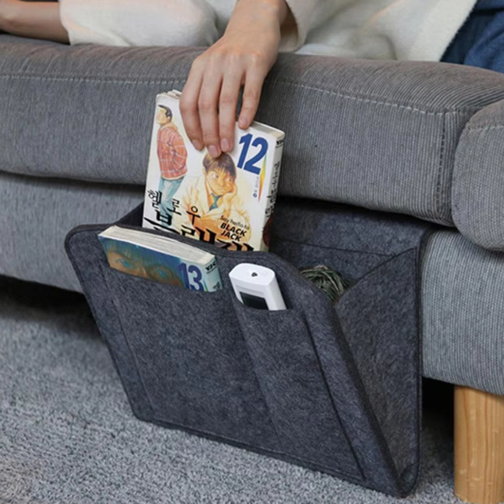 Pocket Hanging Organizer Gray