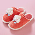 Women Cozy Plush Slippers - Cloud Design