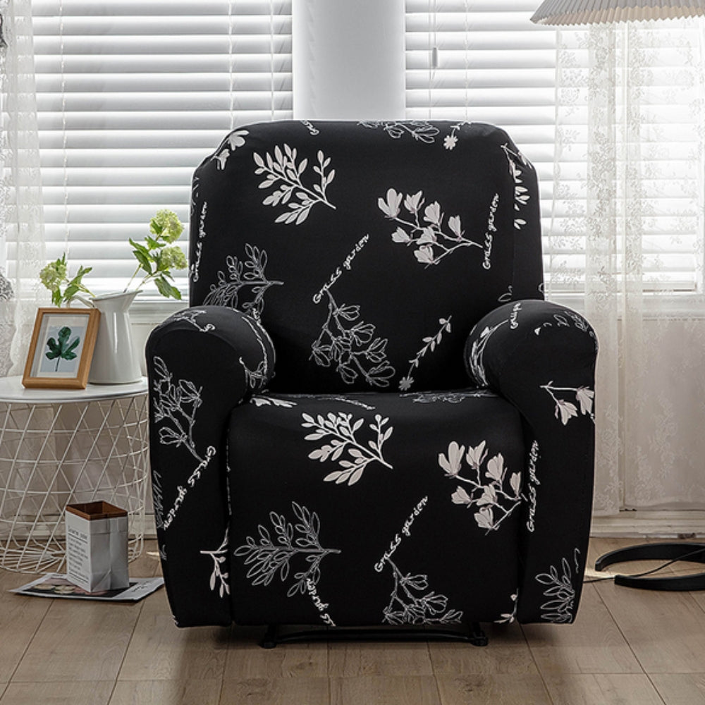 Floral Recliner Sofa Cover Eleganza