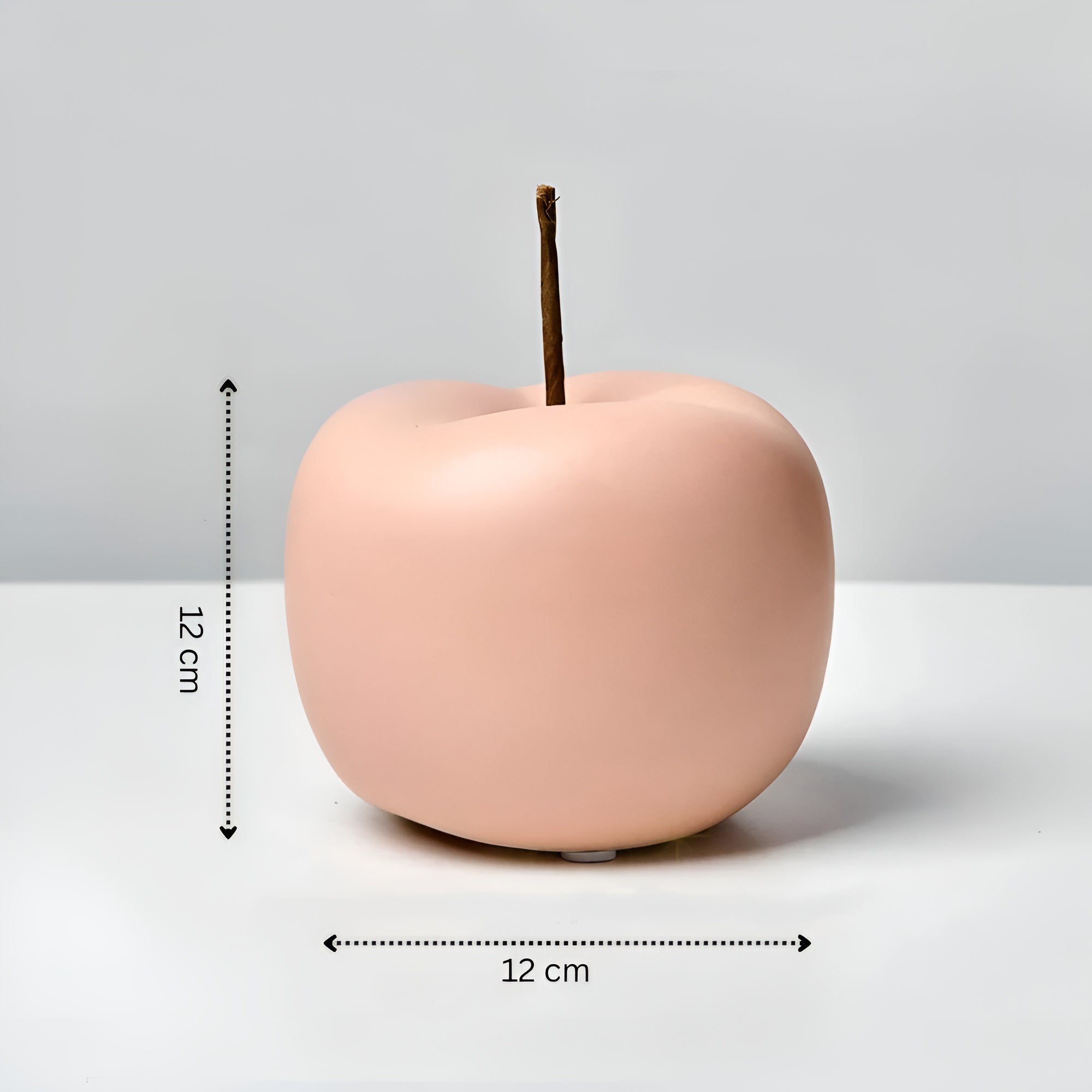 Apple Ceramic Ornaments Pink 4.7"x4.7"