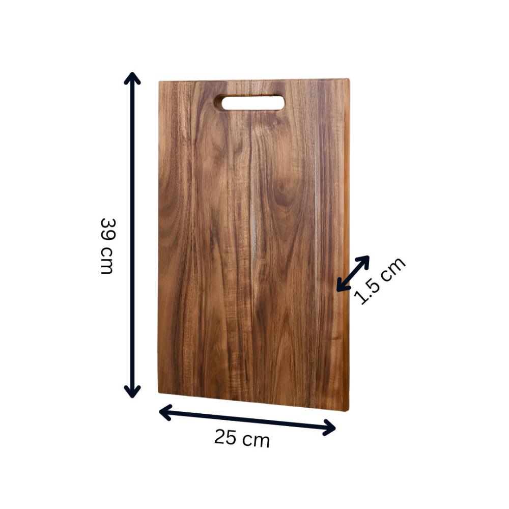 Premium Solid Wood Cutting Board Large (15.16"x9.84"x0.59")
