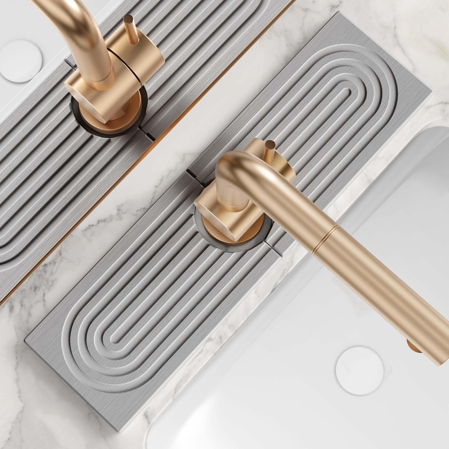 The InstaDry Faucet Stone Mat - Limited Time Offer Gray