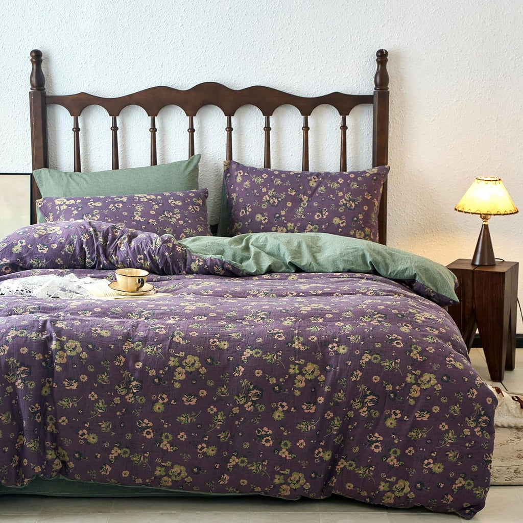 Vintage Floral Duvet Cover