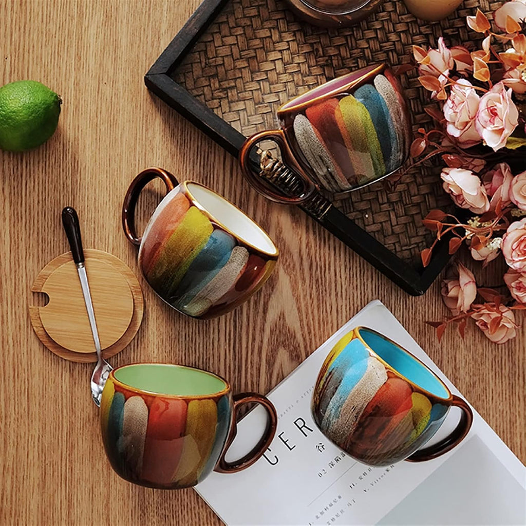 Kokoro Ceramic Couple Mug Set