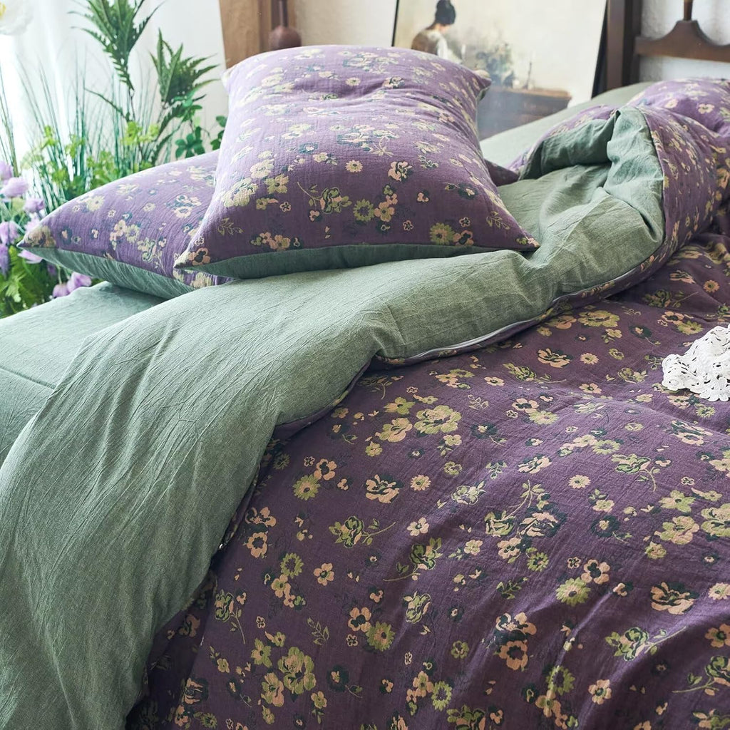 Vintage Floral Duvet Cover