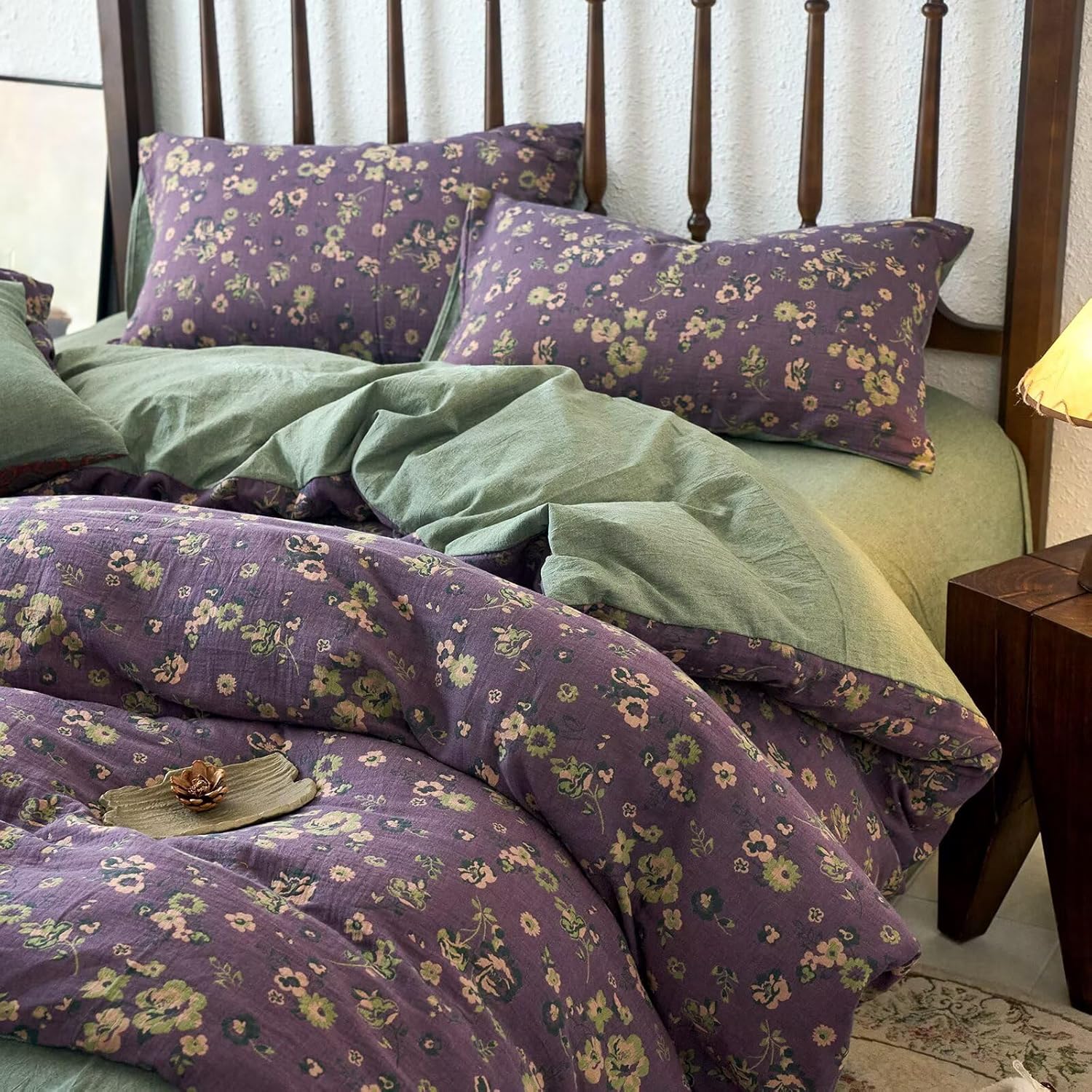 Vintage Floral Duvet Cover