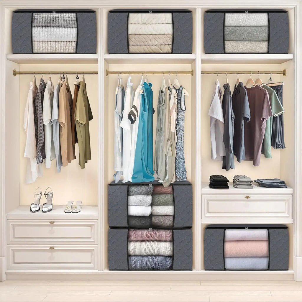 Foldable Clothes Storage Bag Organizer