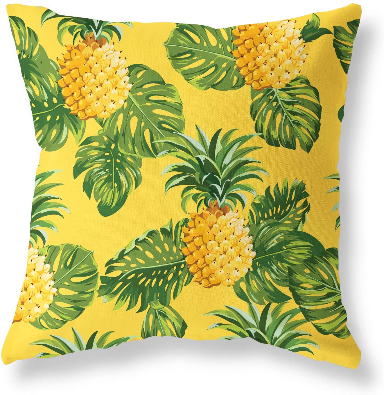 Pineapple Cushion Covers Tropical